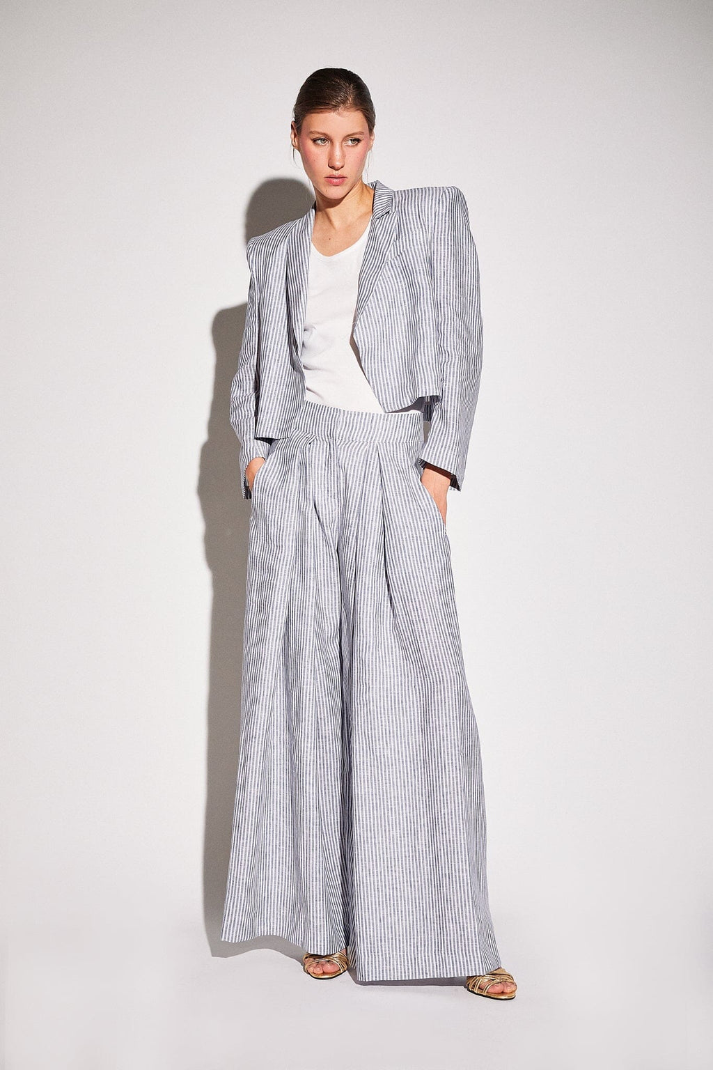 Amber Spencer Jacket Naval