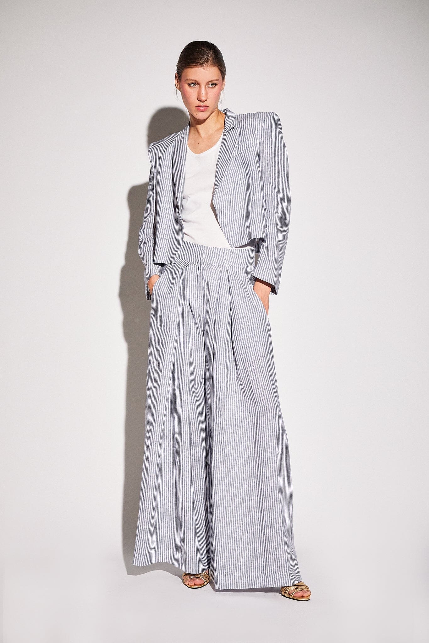 Amber Spencer Jacket Naval