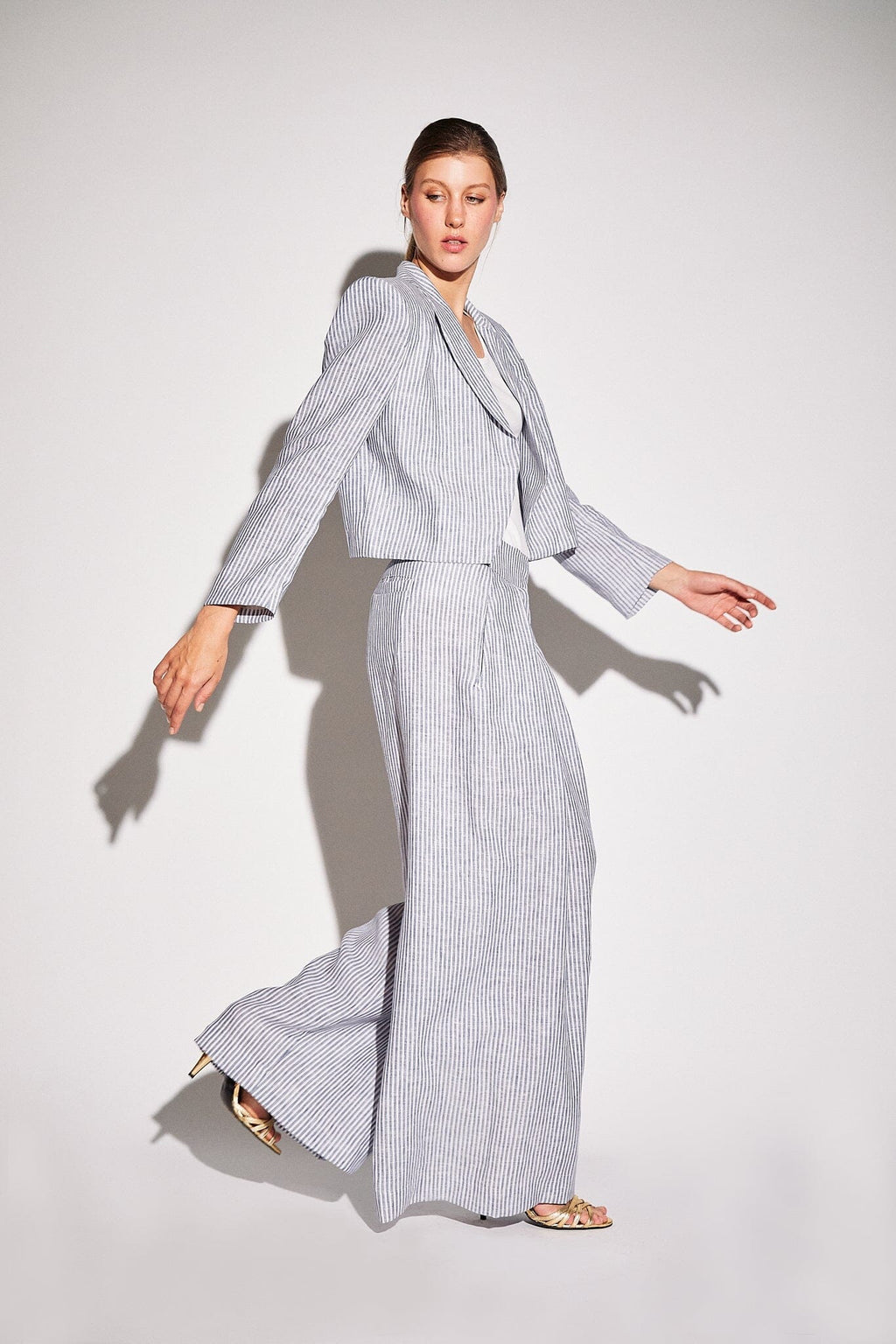 Amber Spencer Jacket Naval