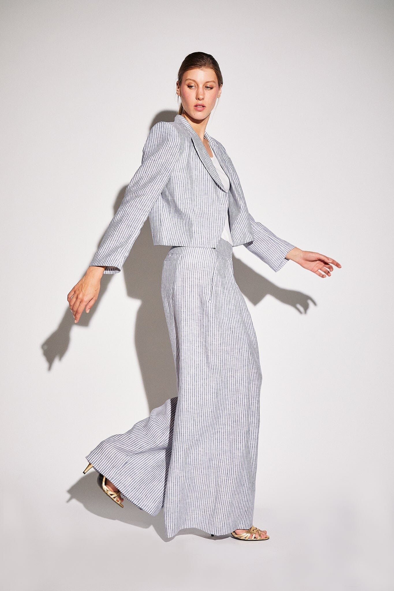 Amber Spencer Jacket Naval