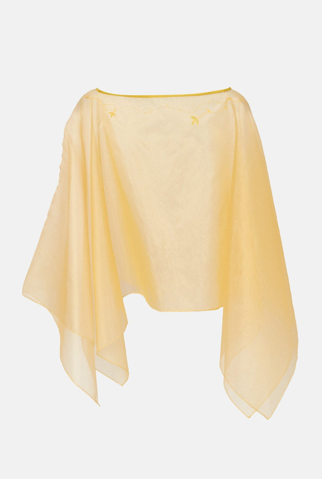 Capa amarilla organza